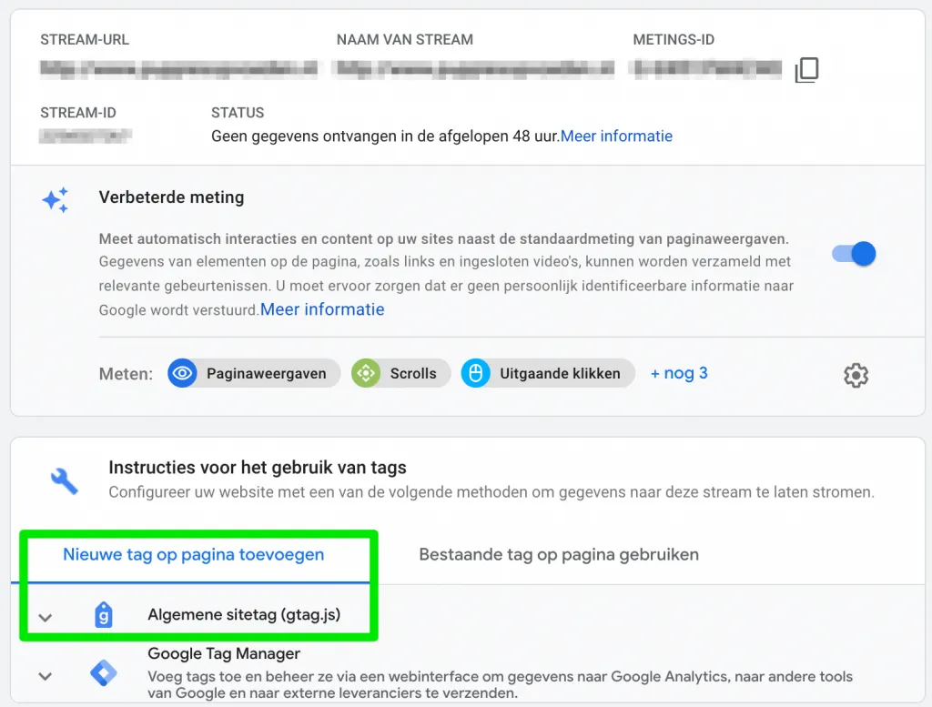 Gebruiken van tags illustratie